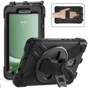 Tablet Case - AilesTecca T220/T225 for Samsung Tab Active 3 5 Rugged Strap