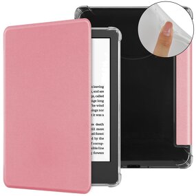 E-Reader Case - AilesTecca Transparent Flap for Kindle Paperwhite 12th 7 Inch