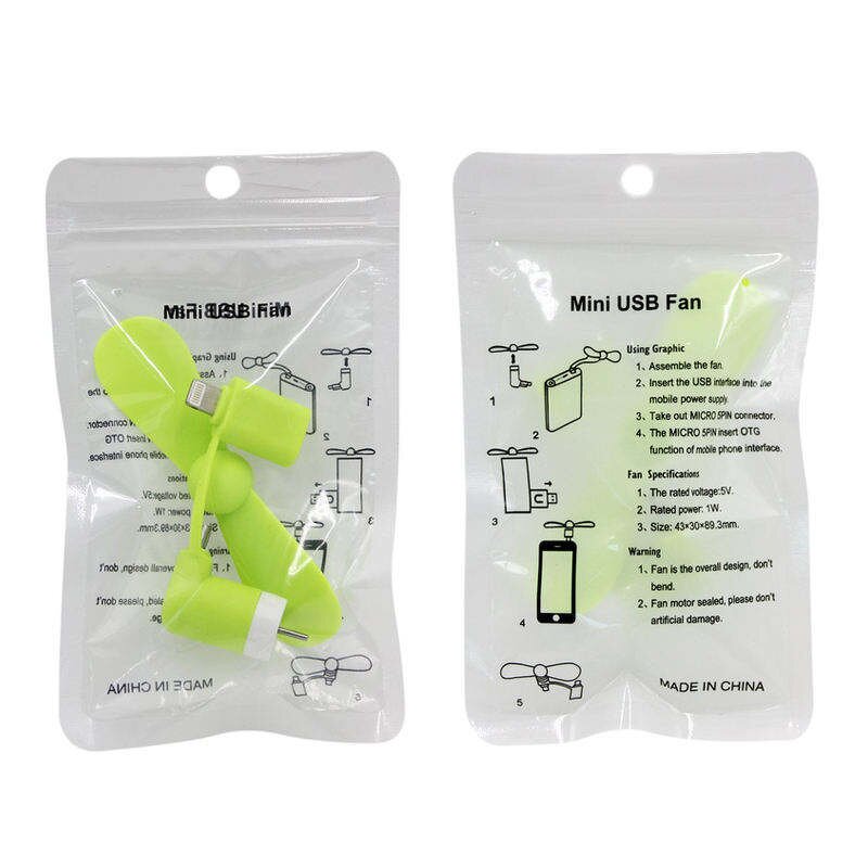 Phone Fan - AilesTecca 2/3 in 1 USB Type C Custom Logo Mobile Phone Camping