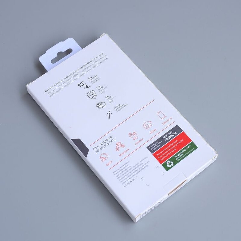 Packaging Box - AilesTecca Clear Hook Paper for iPhone 15 Samsung S24 Huawei