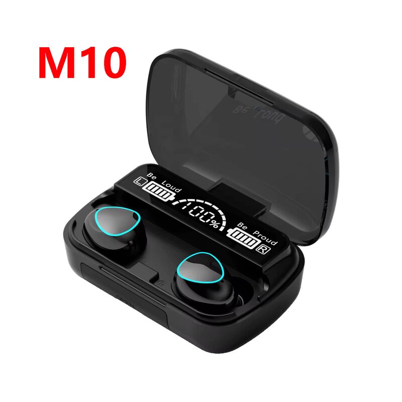 TWS Earphones - AilesTecca M10 Waterproof Hifi Noise Cancelling Gaming Wireless