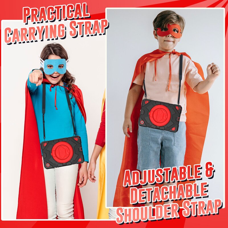 Tablet Case - AilesTecca Spider for iPad 10th Gen 10.9" Rotate Stand Shockproof