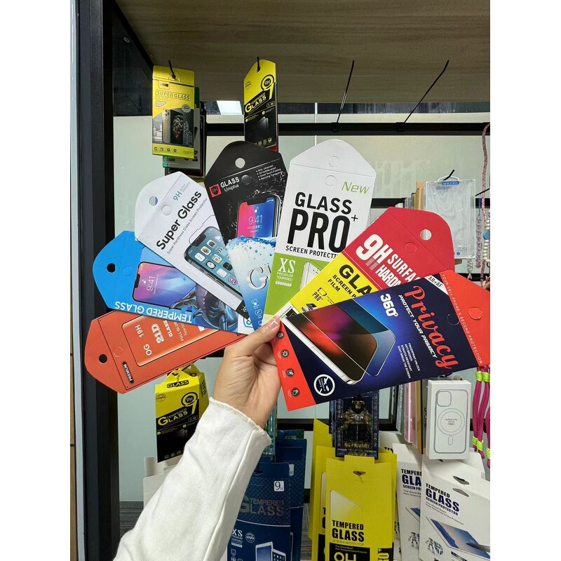Packaging Box - AilesTecca Custom LOGO Paper Glass for Screen Protector