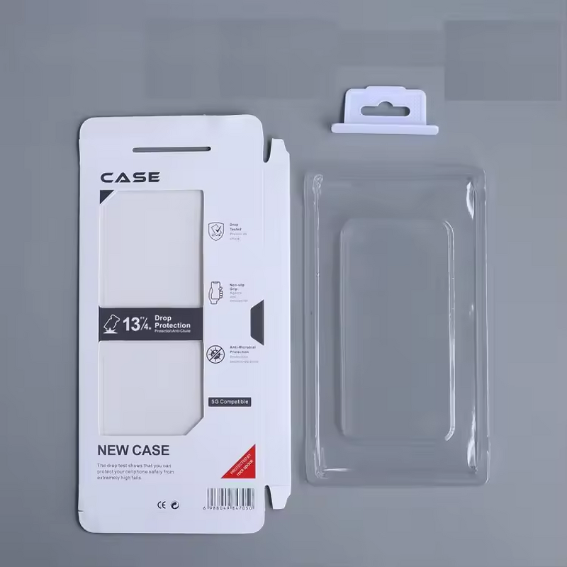 Packaging Box - AilesTecca Clear Hook Paper for iPhone 15 Samsung S24 Huawei