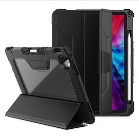 Tablet Case - AilesTecca Kickstand for iPad 11th 10th 10.9" Transparent Bumper