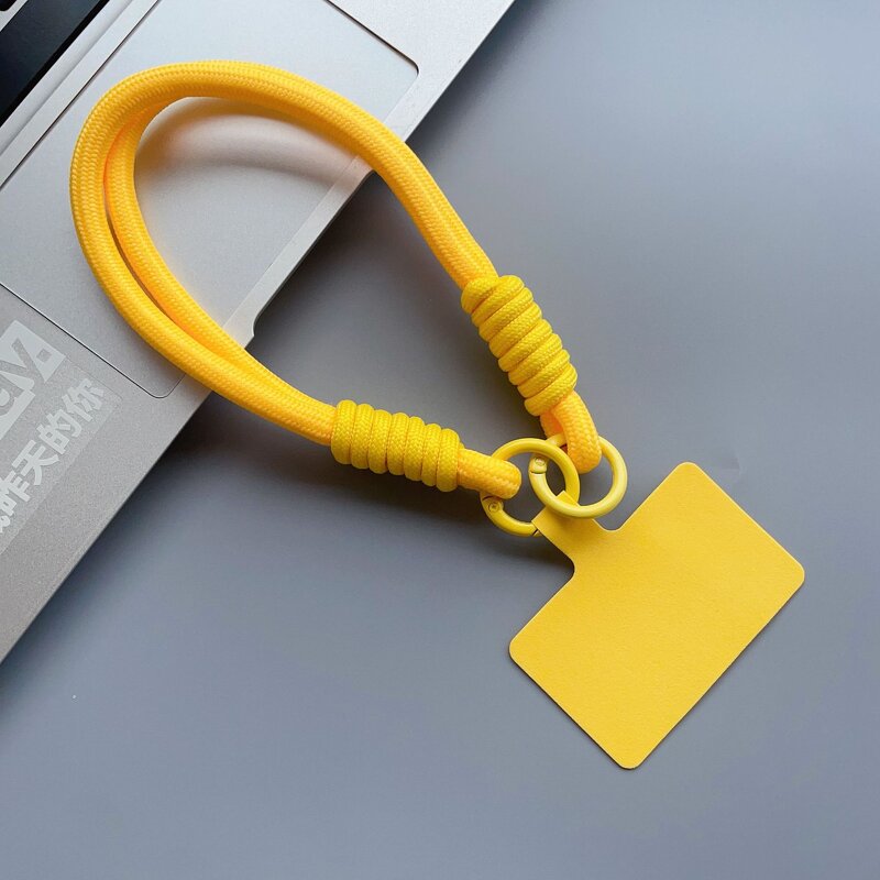 Phone Lanyard - AilesTecca Coloful Rope Nylon Woven Wrist for iPhone 16 Samsung