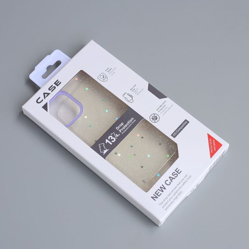 Packaging Box - AilesTecca Clear Hook Paper for iPhone 15 Samsung S24 Huawei