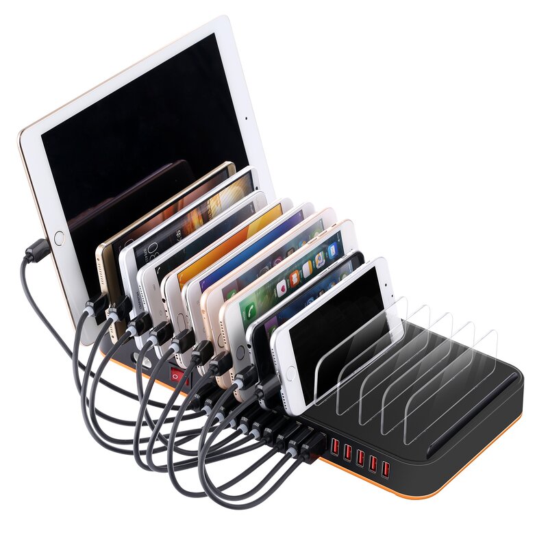 Charger Station - AilesTecca 15 Port 100W High-power USB Multi-port Fast