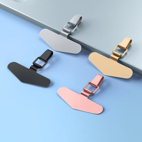 Phone Lanyard - AilesTecca Thin Anti-slip Stainless Steel Tether Tab Patch