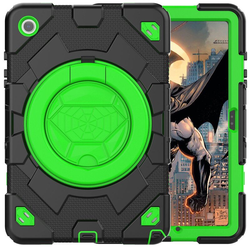 Tablet Case - AilesTecca Rotatable for Samsung Tab A9 PLUS S9 FE S10 PLUS Strap