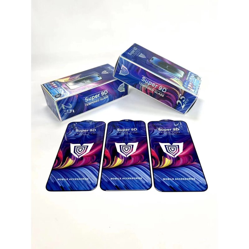 Screen Protector - AilesTecca Super 9D HD for iPhone 17 16 15 Pro Max 2.5D