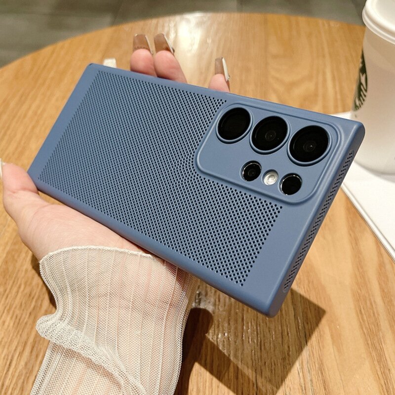 Phone Case Manufacturer - AilesTecca Heat Dissipation PC for Samsung S25 S23 Note 20