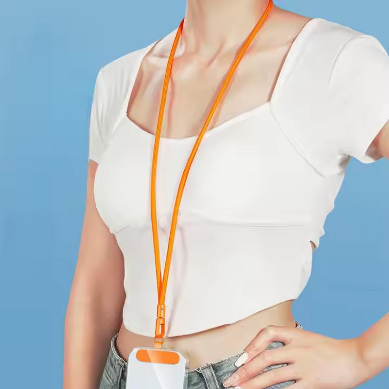 Phone Lanyard - AilesTecca 6mm Nylon Clip Short Wrist Neck Crossbody Strap