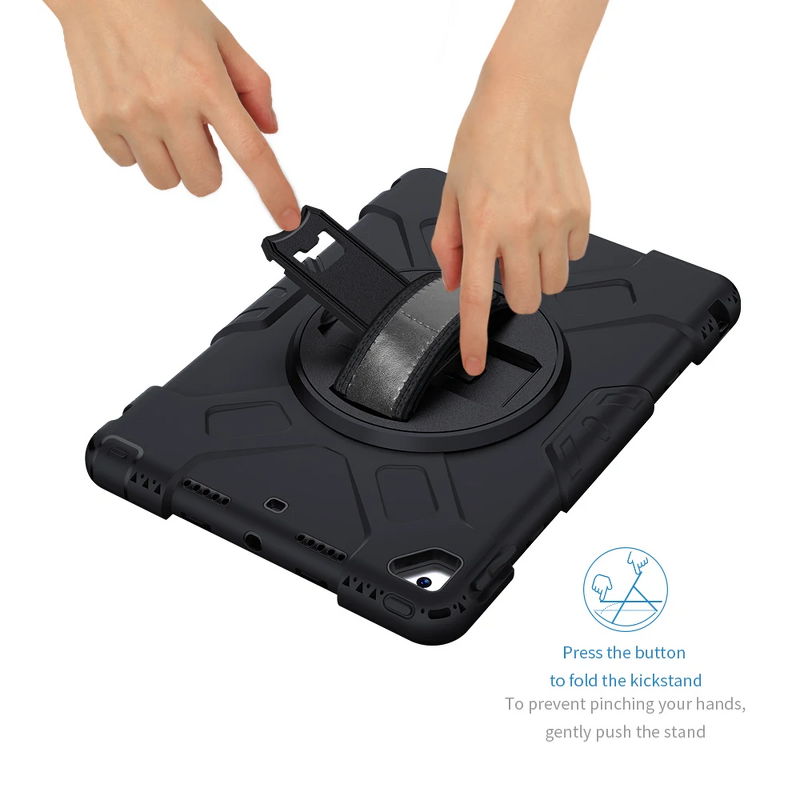 Tablet Case - AilesTecca Heavy Duty for Samsung Tab A8 S9 A9 A7 S6 Lite Strap