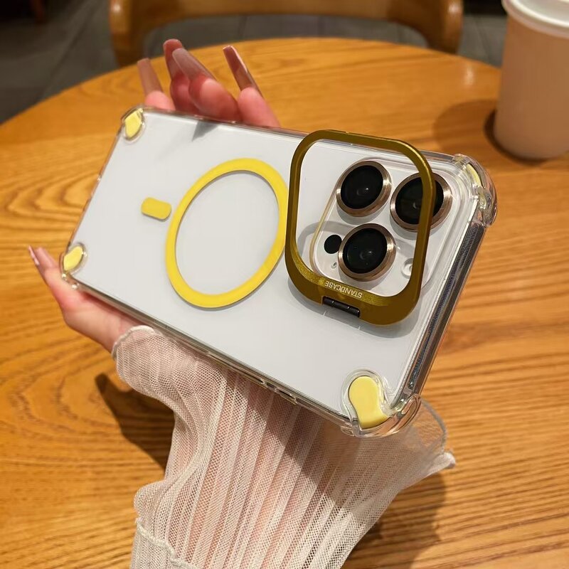 Phone Case Manufacturer - AilesTecca Clear Magnetic PC for iPhone 17 16 15 Pro Max