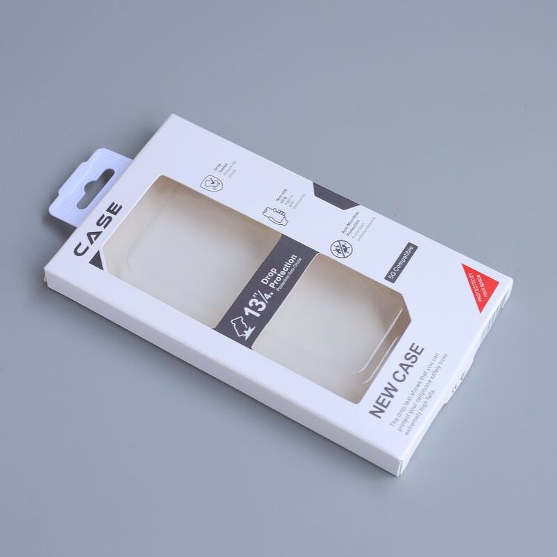 Packaging Box - AilesTecca Clear Hook Paper for iPhone 15 Samsung S24 Huawei