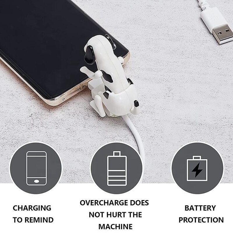 Charging Cable - AilesTecca 1m Type C Micro Funny Humping Dog Design Fast