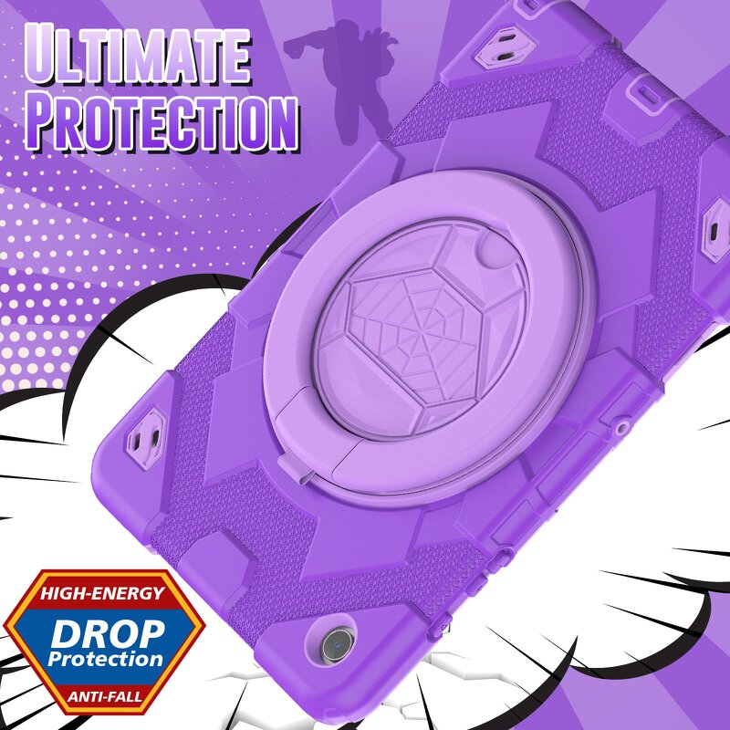 Tablet Case - AilesTecca Rotatable for iPad 9.7 Air 2 Strap Handle Grip