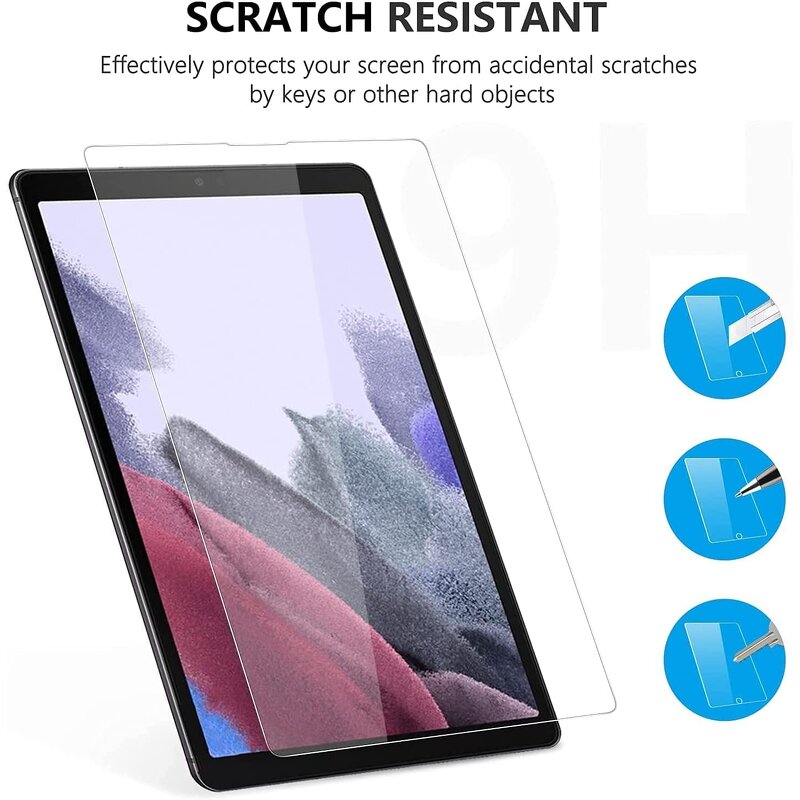Screen Protector - AilesTecca 2.5D Clear for iPad 11 Gen 2025 HD Tempered Glass