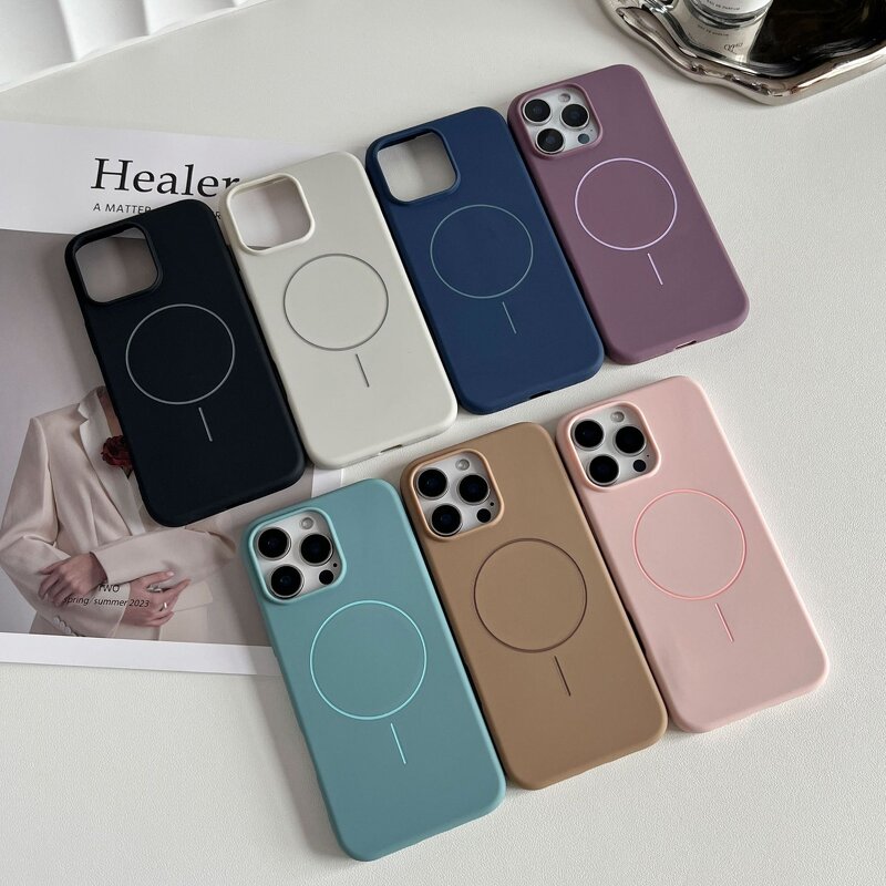 Phone Case Manufacturer - AilesTecca TPU Magnetic Charging for iPhone 17 16 15 14 13 12 11