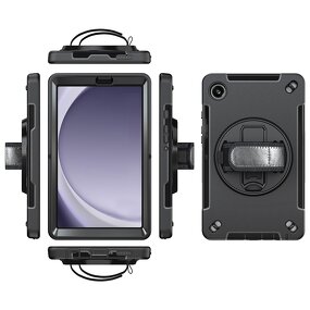 Tablet Case - AilesTecca 360 Rotational for Samsung Tab A9 8.7 Inch Shockproof