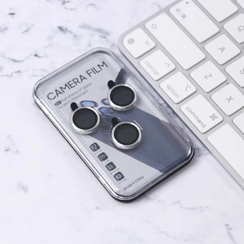 Screen Protector - AilesTecca 9H Camera Lens for iPhone 16 15 14 13 12 11 Pro Max Plus
