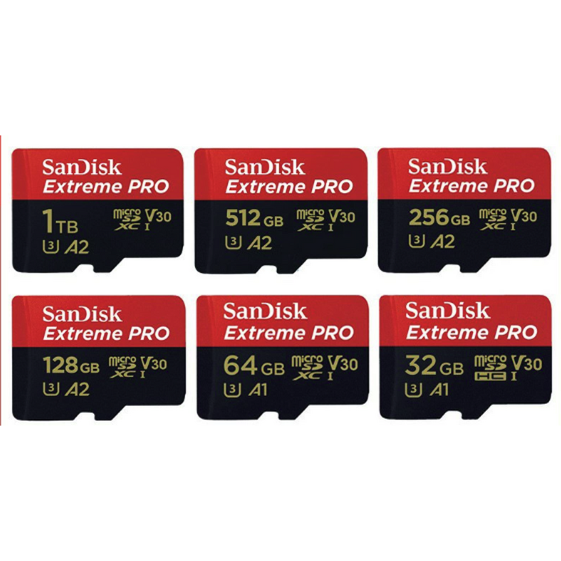 Memory Card - AilesTecca SanDisk A2 Extreme 64-256GB U3 V30 C10 4K HD TF