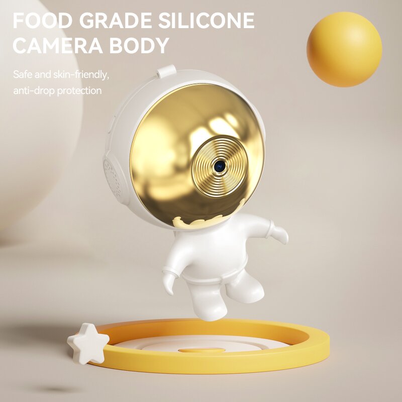 Kids Camera - AilesTecca Dual 1080P Games 600mAh Astronaut Small Portable