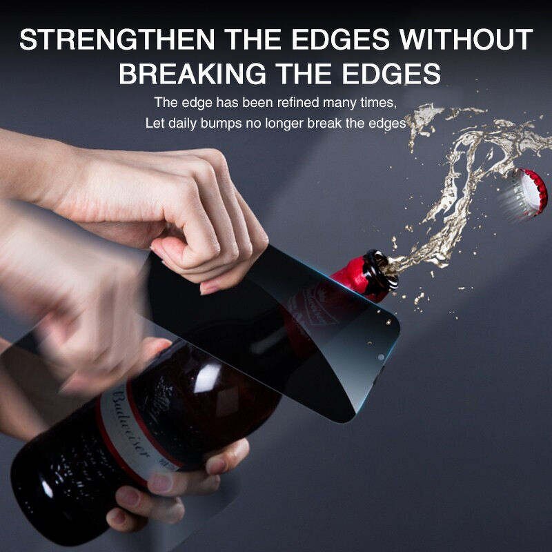 Screen Protector - AilesTecca Anti-Spy for iPhone 16 15 14 PRO MAX 7 8 Plus XR