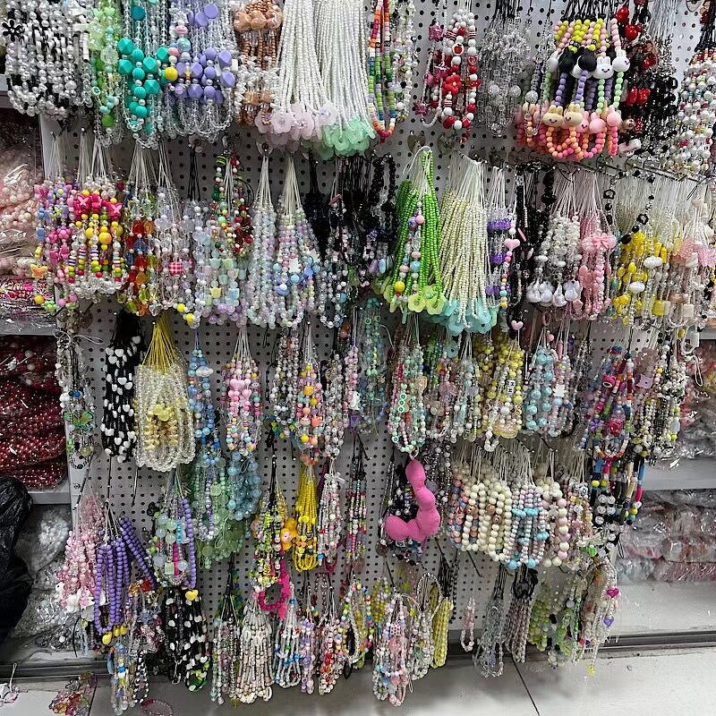 Phone Strap - AilesTecca DIY Luxury Flexible Chain Key Chain Bracelets Charm