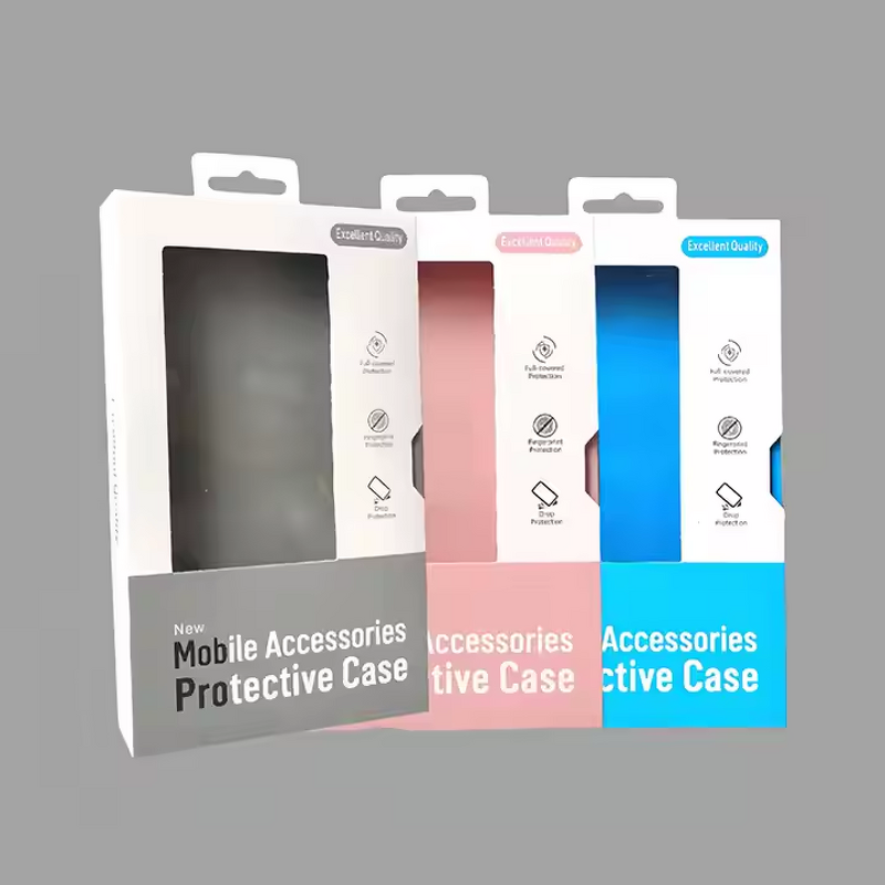 Packaging Box - AilesTecca Clear Window Pull-out for iPhone Huawei Samsung
