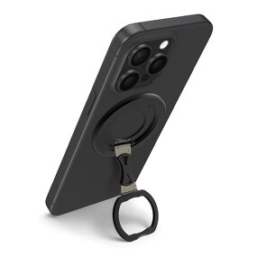 Phone Holder - AilesTecca Aluminum Magnetic N52 for iPhone 17 16 Universal Ring