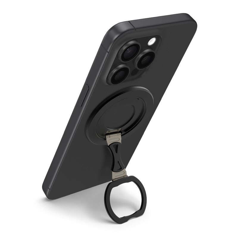 Phone Holder - AilesTecca Aluminum Magnetic N52 for iPhone 17 16 Universal Ring