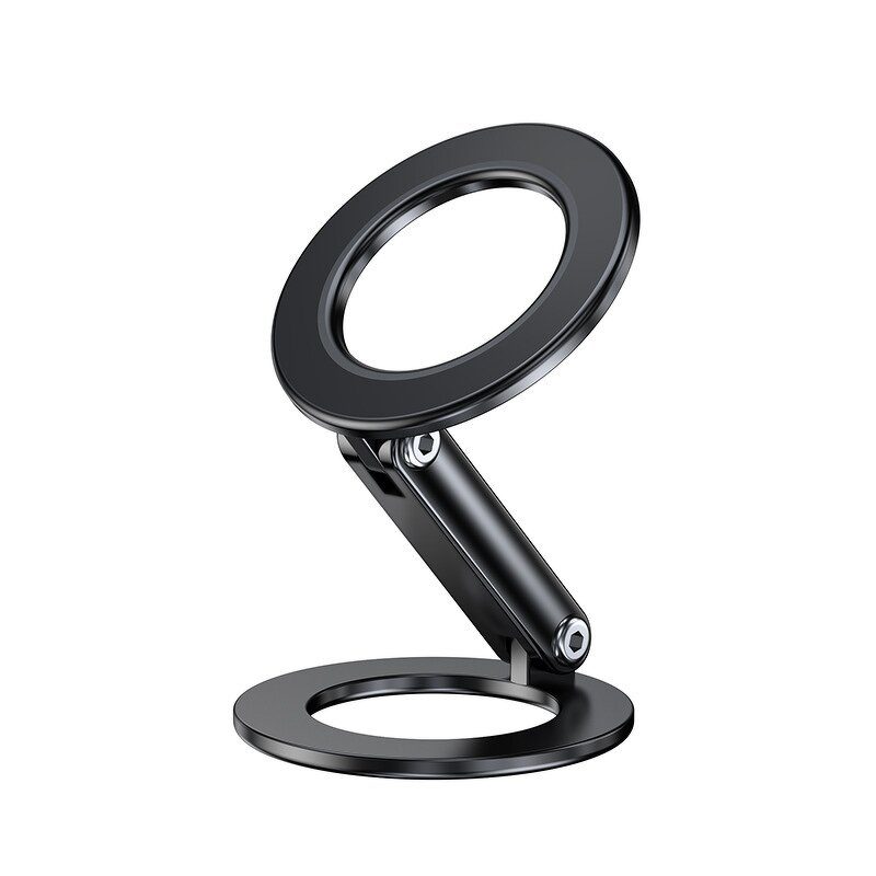 Phone Holder - AilesTecca Dual Magnetic Mini Aluminum Foldable Gym Wall Desk