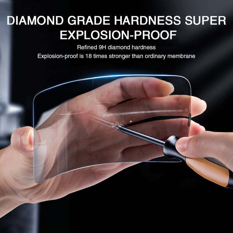 Screen Protector - AilesTecca Privacy for iPhone 16 15 14 13 12 Pro MAX Full Cover