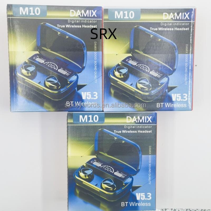 TWS Earphones - AilesTecca M10 Waterproof Hifi Noise Cancelling Gaming Wireless