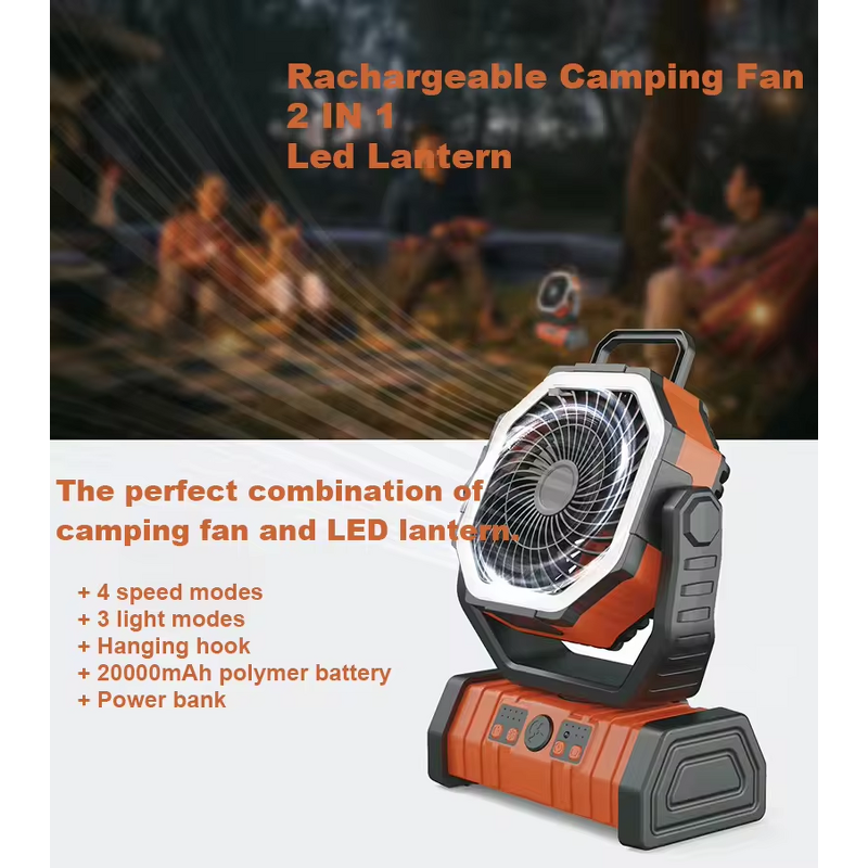 Phone Fan - AilesTecca 2/3 in 1 USB Type C Custom Logo Mobile Phone Camping