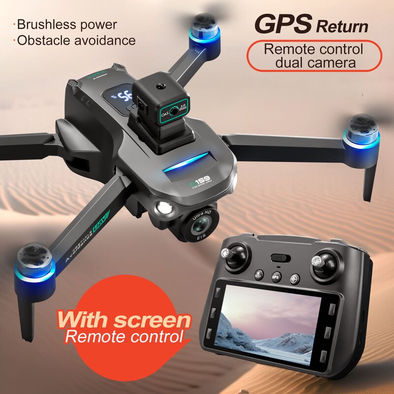 Drone Manufacturer - AilesTecca S159 5G GPS 4K Dual Camera 20Min Obstacle Avoidance