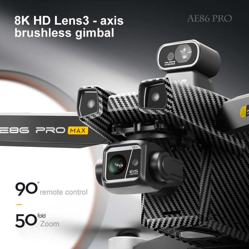 Drone Manufacturer - AilesTecca AE86 PRO MAX GPS 3 Axis 4K Obstacle Avoidance