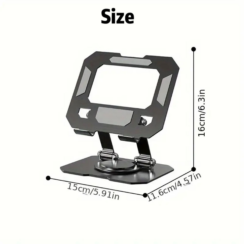 Laptop Stand - AilesTecca Metal Steel Folding Vertical for Laptop Phone Tablet