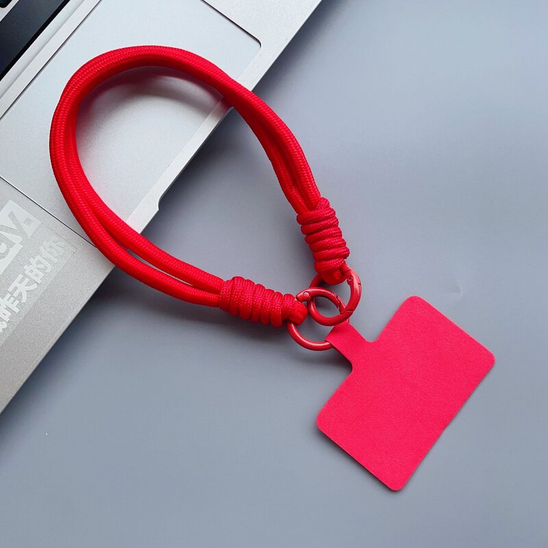 Phone Lanyard - AilesTecca Coloful Rope Nylon Woven Wrist for iPhone 16 Samsung