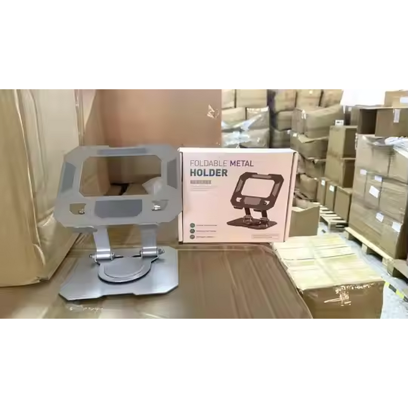 Laptop Stand - AilesTecca Metal Steel Folding Vertical for Laptop Phone Tablet