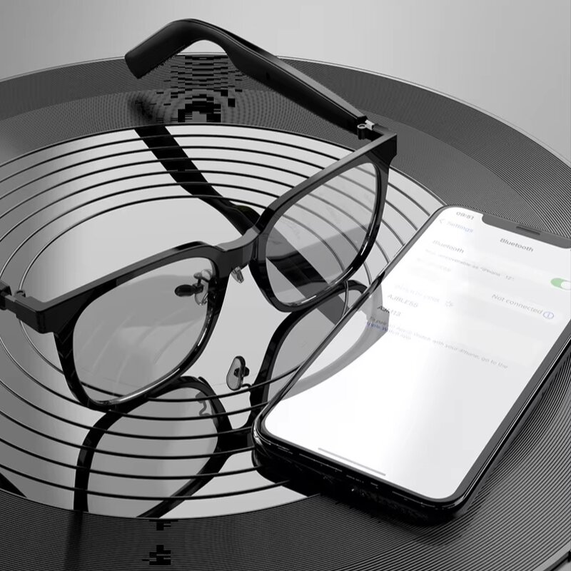 Smart Glasses Manufacturer - Touch Voice Bluetooth Magnet Frame for Calls Music