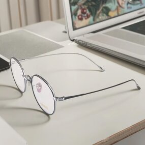 Eyeglasses Frames Manufacturer - 2025 Black Titanium Fashion for All Face Reading