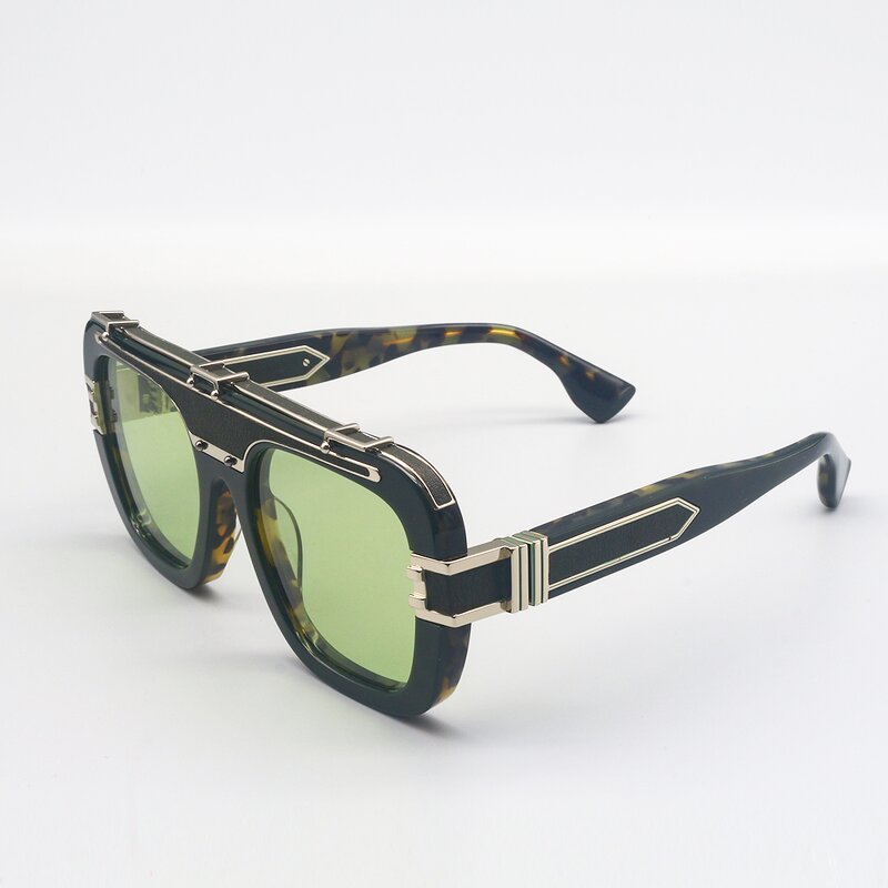 Sunglasses Manufacturer - Motech MOT-JYT024 Punk Small Square Titanium UV400 Unisex