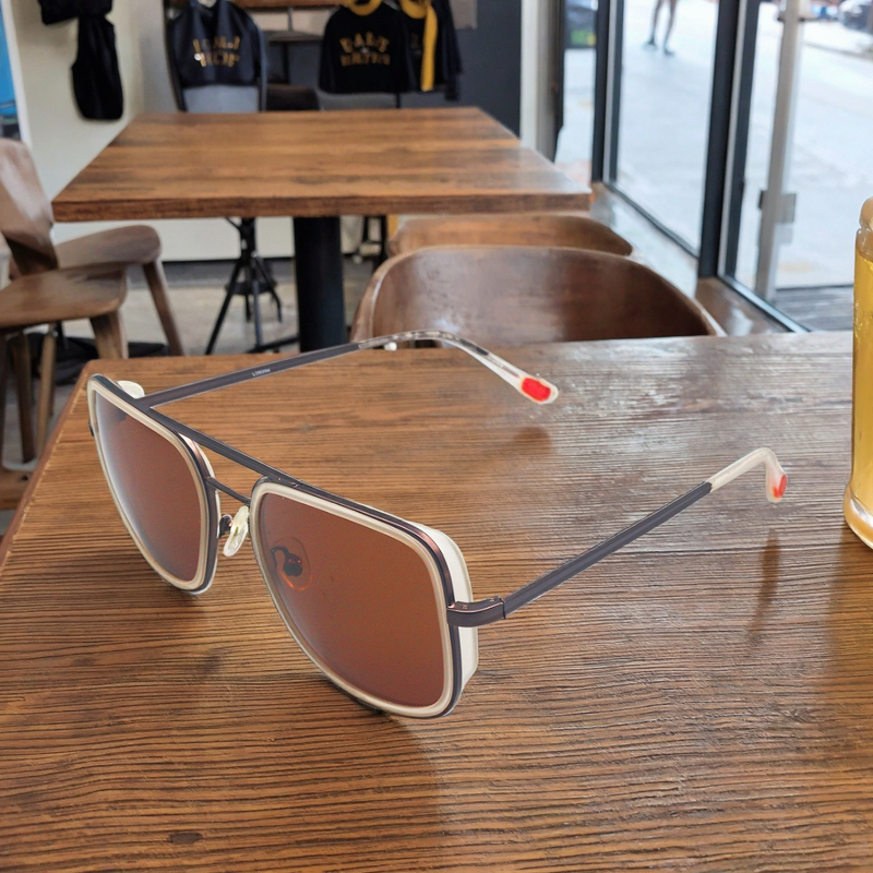 Sunglasses Manufacturer - Motech MOT-JYT020 Metal Full Rim UV400 Gradient White