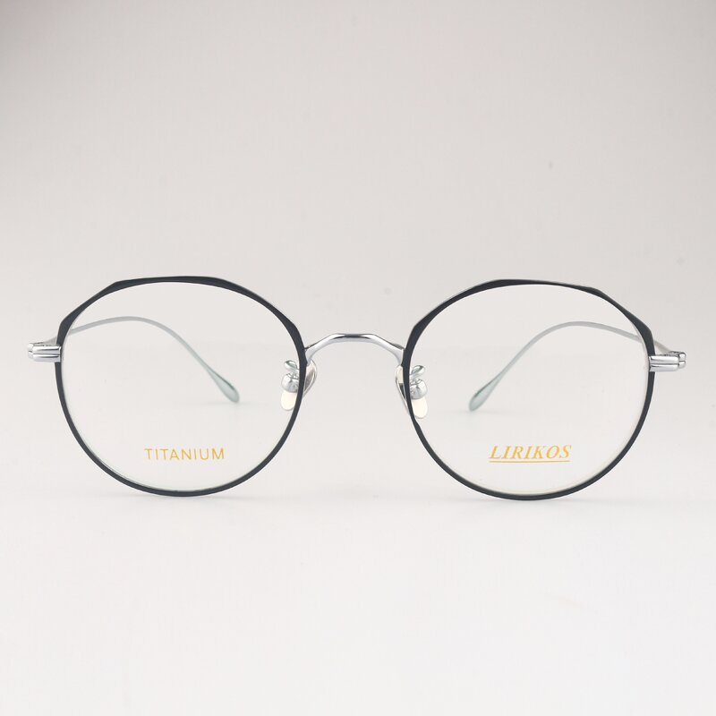 Eyeglasses Frames Manufacturer - 2025 Black Titanium Fashion for All Face Reading