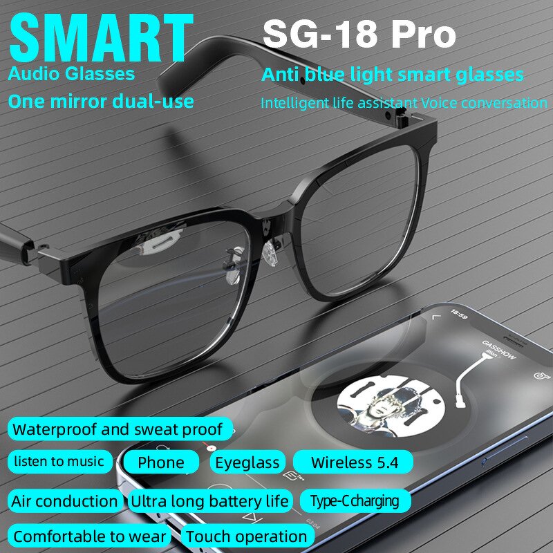 Smart Sunglasses Manufacturer - Waterproof Bluetooth AR Wireless Audio Voice Call