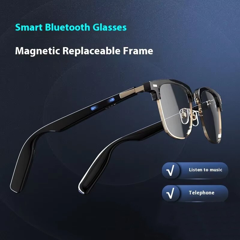 Smart Sunglasses Manufacturer - Custom Logo Bluetooth Polarized Lenses Headphones