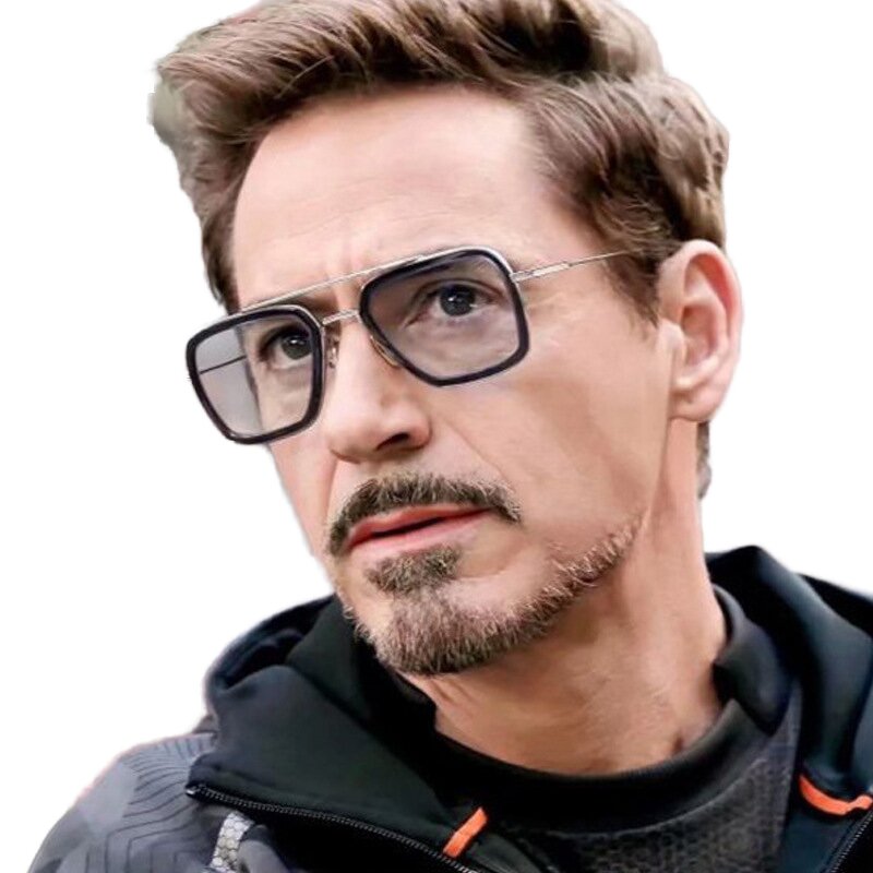 Sunglasses Manufacturer - 2025 Avengers Steampunk Red Square Mirror Lenses